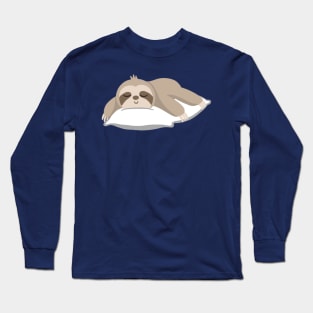 Sleepy Sloth Long Sleeve T-Shirt